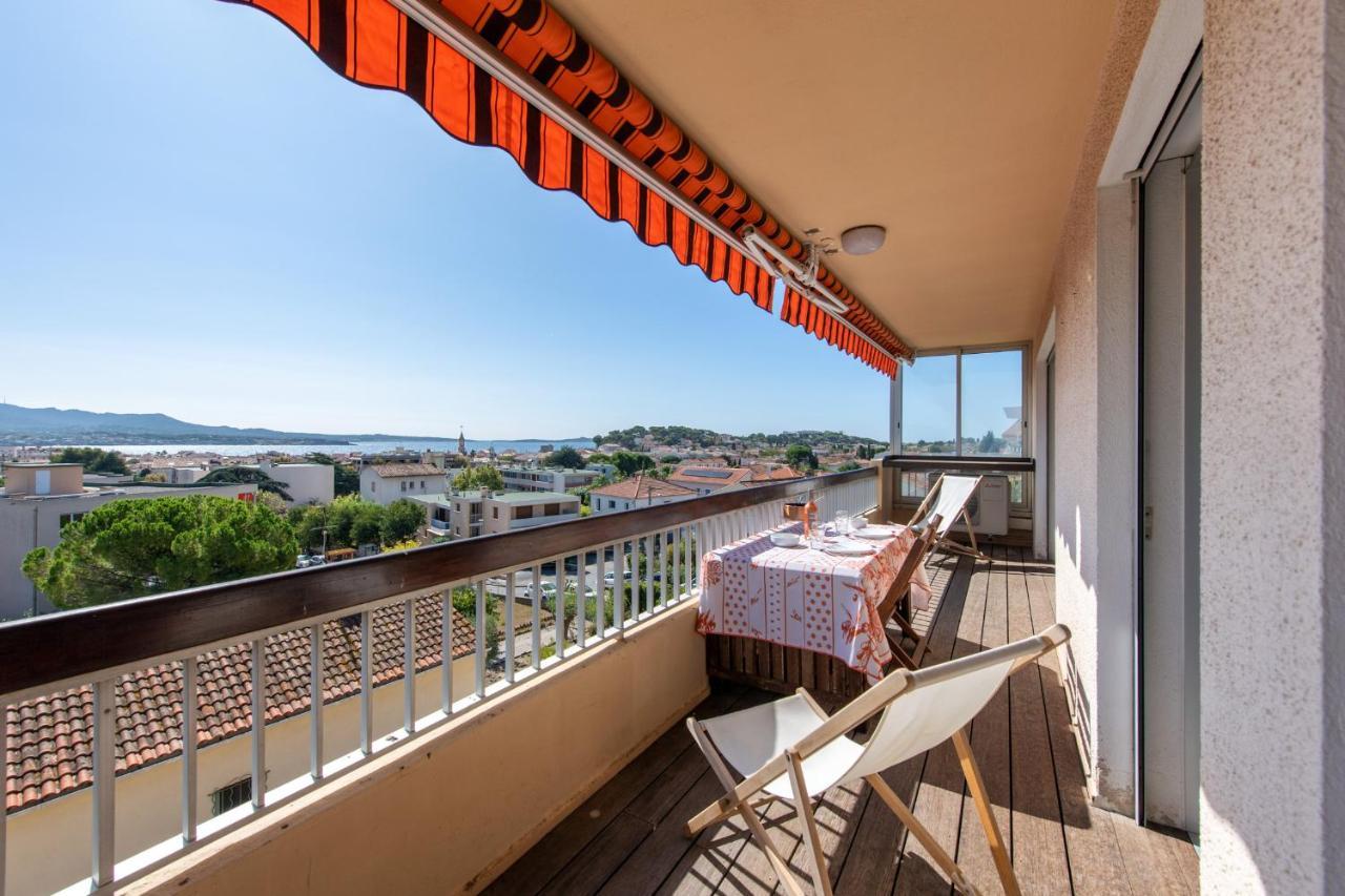 Le Cadet - Vue Panoramique Ville Et Baie De Sanary Sur Mer, Parking & Terrasse - 2 A 4 Pers Exterior foto